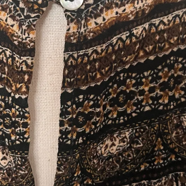 Forever 21 Black & Brown Cropped Tank Top - Image 4
