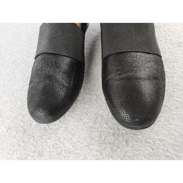 Clarks Women's Un Blush Lo Slip-On Black Suede Dress Shoes - Comfy - Size 9.5‎ M - Image 4