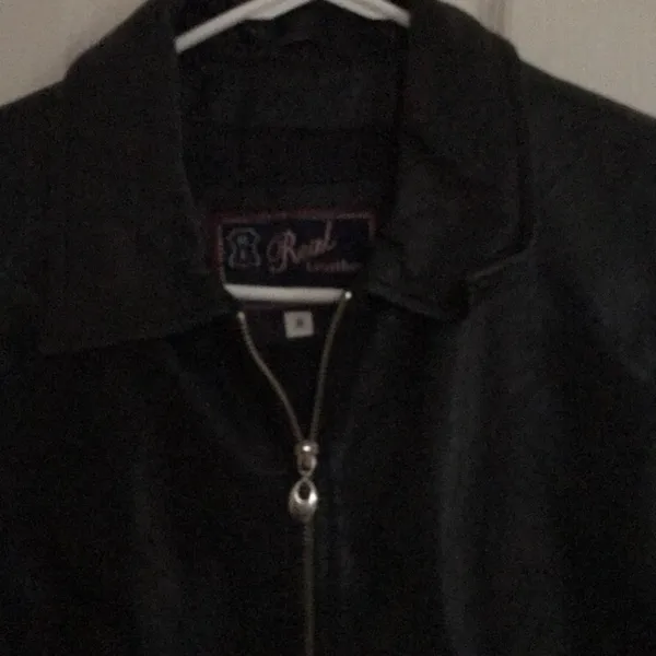 Real Leather leather garments Jacket for woman size M - Image 2