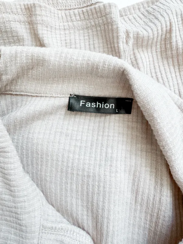Fashion Brand Long Sleeve Quarter Button Up - Image 5