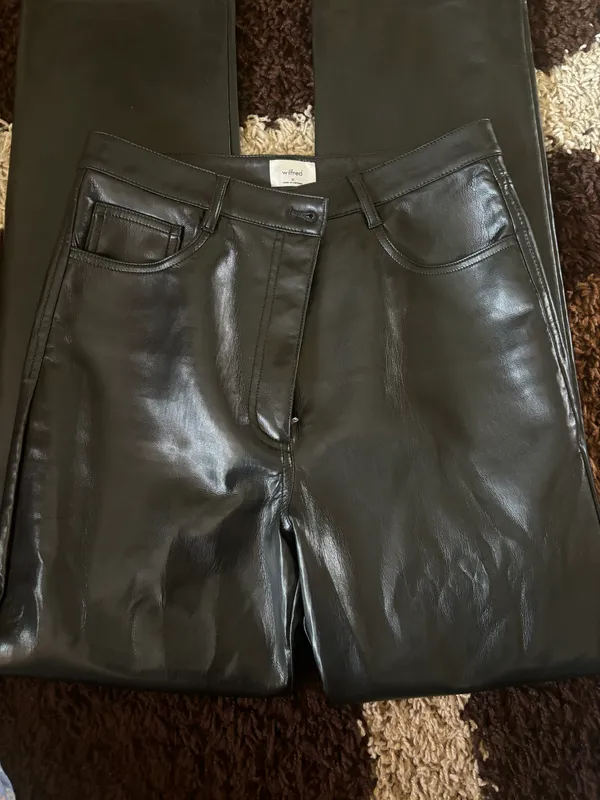 Aritzia Wilfred Melina Leather Pants - Image 4