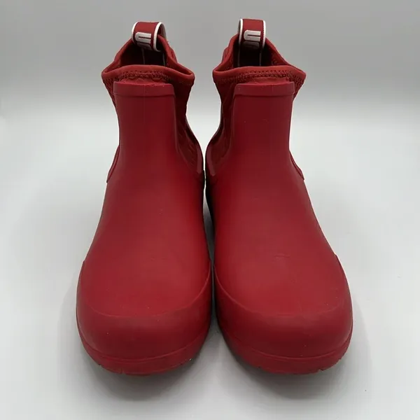 ✨UGG Red Rainboots Size‎ 6 Chevonne Ankle Rain Booties B22B - Image 4