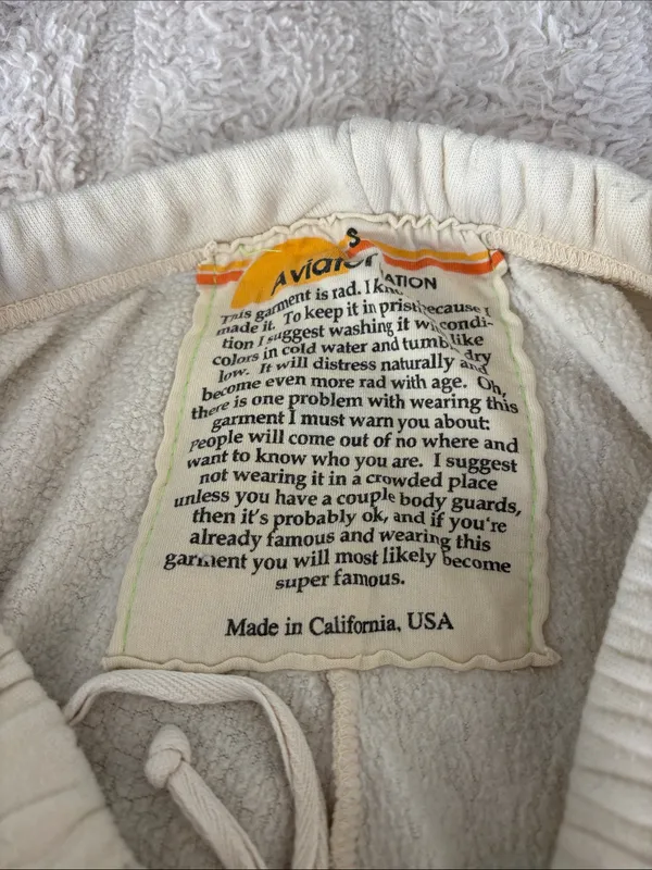 Aviator nation Soulcycle sweatpants size small - Image 2
