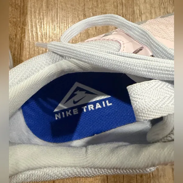 Nike JUNIPER TRAIL Running 2 NEXT NATURE 'PEARL PINK RACER BLUE' Women's - Image 6