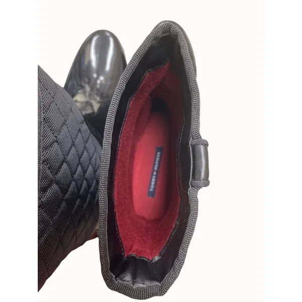 Tommy Hillfiger women black rain boots size 10M SKU 1293 - Image 7