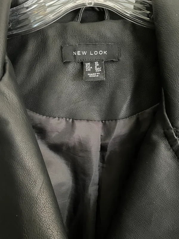 New Look Faux Leather Jacket - Image 5