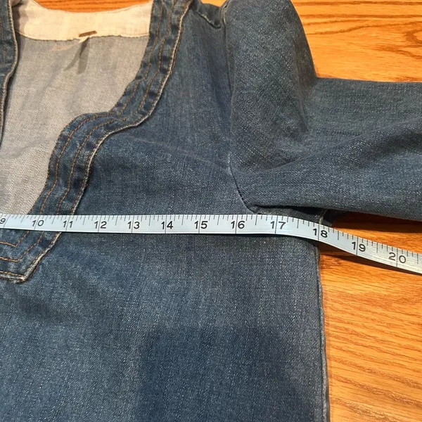 Free People denim tunic - Image 8