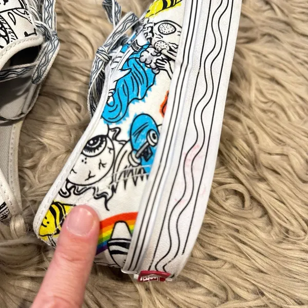 Vans x Crayola Authentic DIY "Sketch Your Way" sneakers - Image 5