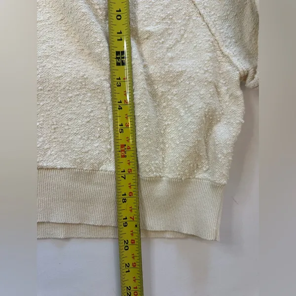 Free People Sweater Found My Friend Pullover Cream White XS - Image 3