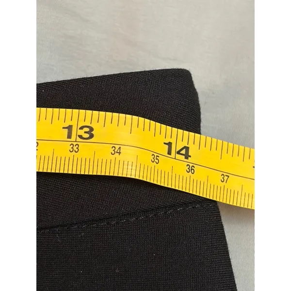 Edikted Black High Waisted Mini‎ Shorts Women Size M Stretch Tailored Fit - Image 5
