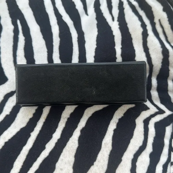 Prada Magnetic Closure Eyeglass Case Black - Image 3