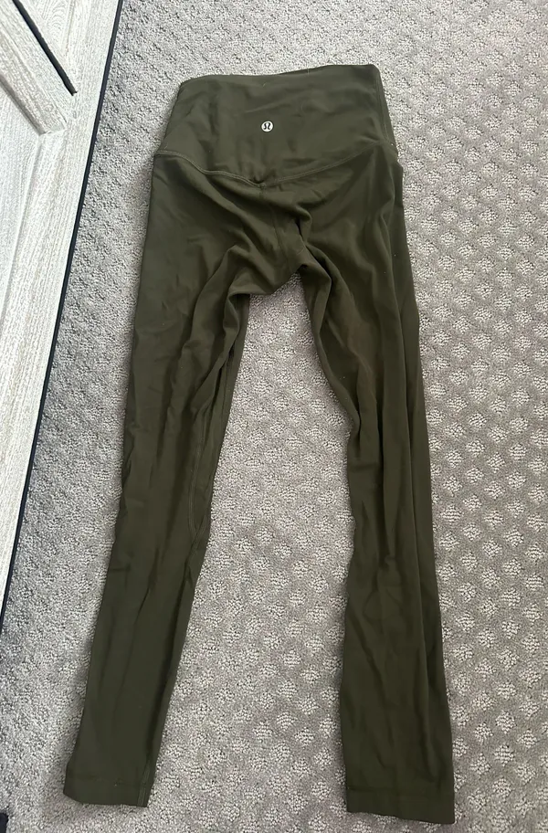 Lululemon Align Leggings Olive - Image 2