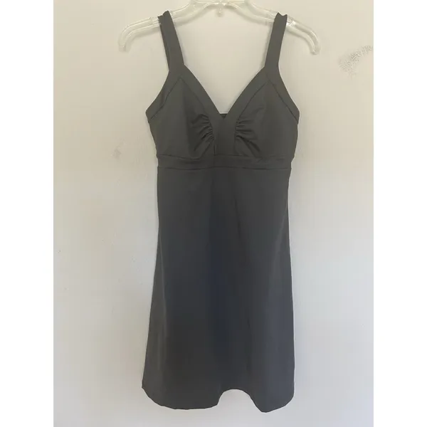 Patagonia Women’s Minette Dress Grey Athleisure Size Small Soft Comfort Summer - Image 2