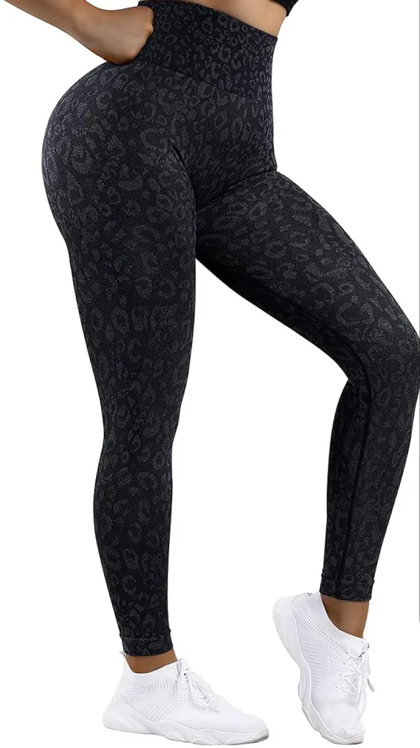 SUUKSESS Scrunch Leggings Black Size XL - Image 4
