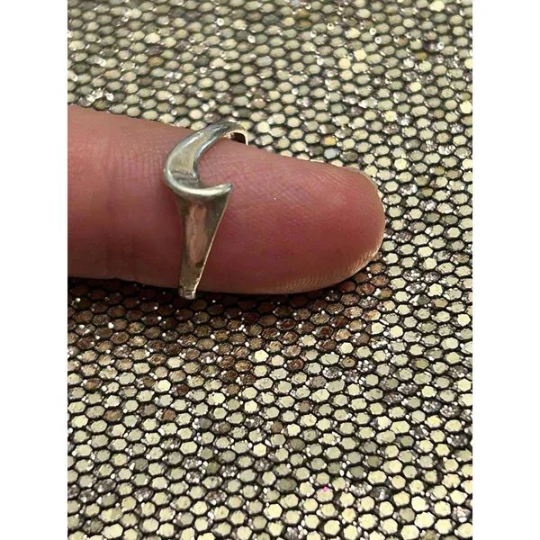 925 sterling silver size 4 0.96g ring band - Image 2