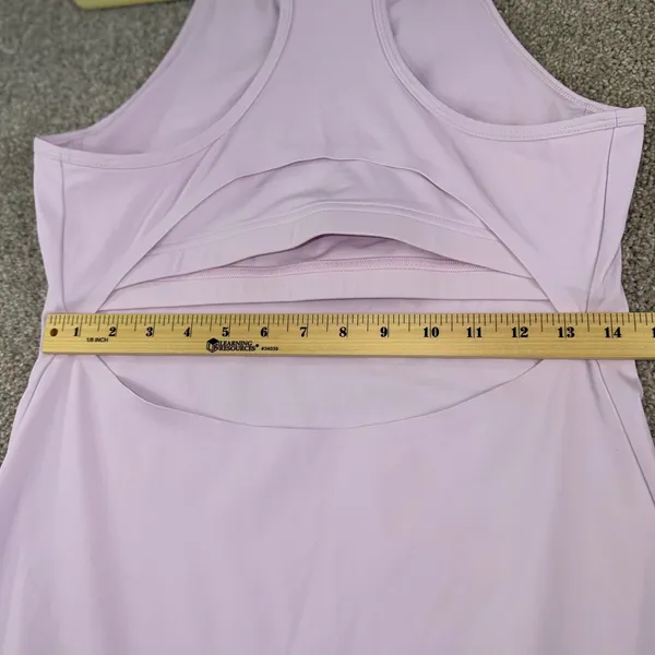 Outdoor Voices Exercise Dress Womens M Lavender Racerback Athletic Tennis Dress - Image 9