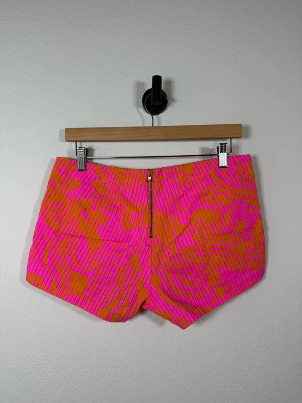 Lilly Pulitzer Women’s Liza Shorts Pop Pink Seaesta Scallop Floral Size 4 - Image 4