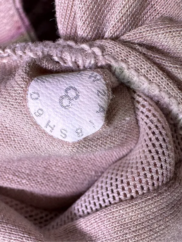 lululemon athletica Pink Mauve Patterned Strappy Sports Bra - Image 6