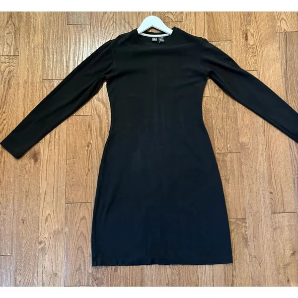 Patagonia organic cotton black long sleeve dress size m - Image 7