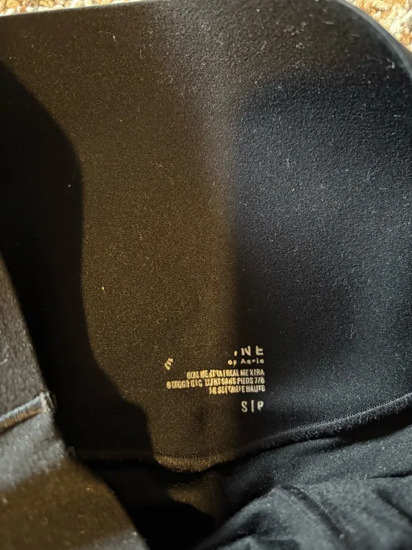 Arie Black American Eagle Leggings  - Image 3