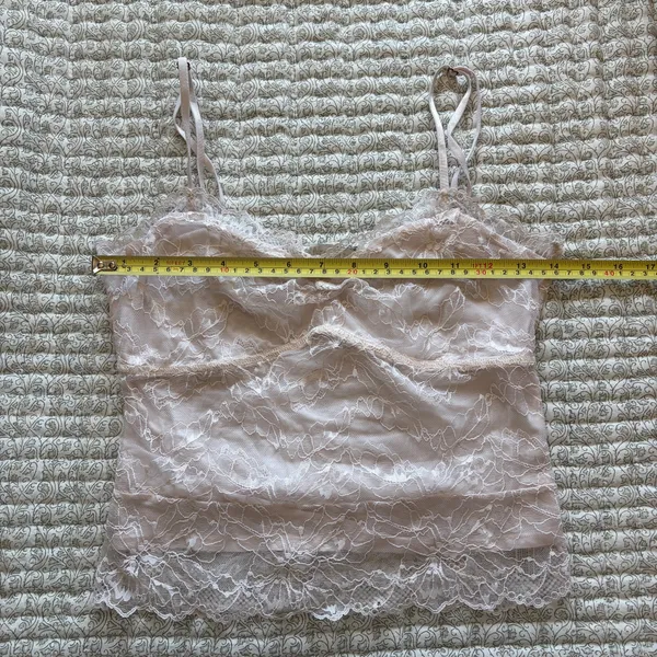 Free people cream lace cami - Image 2