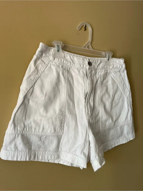 Universal Threads White High-Waist Utility Shorts - Image 2