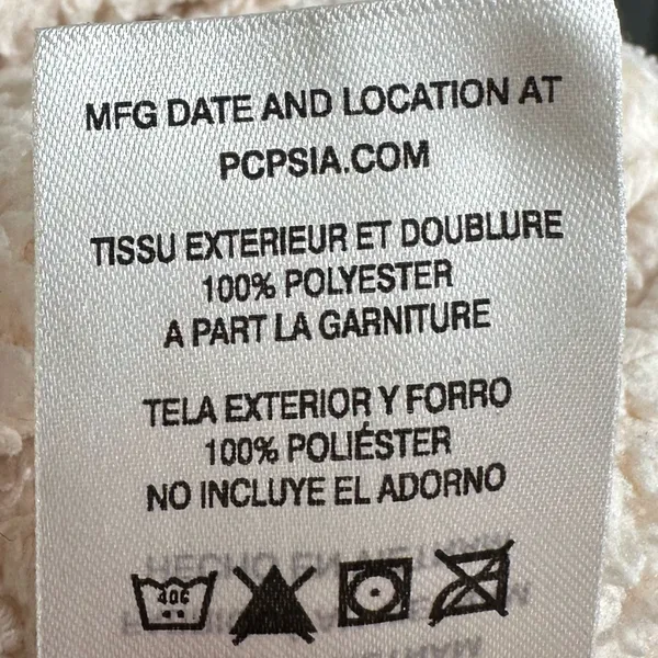 Patagonia Los Gatos‎ 1/4 Zip Fleece Women M Cream Sherpa Pullover - Image 10