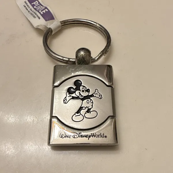 NWT Disney Mickey Mouse Walt Disney World Metal Keychain - Disney - Image 2