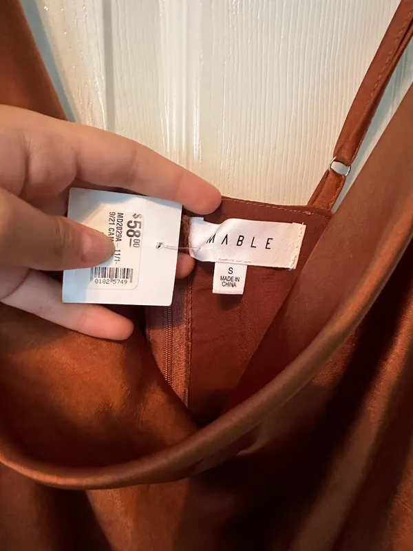 Blu Spero Boutique Brown Formal Dress - Image 3