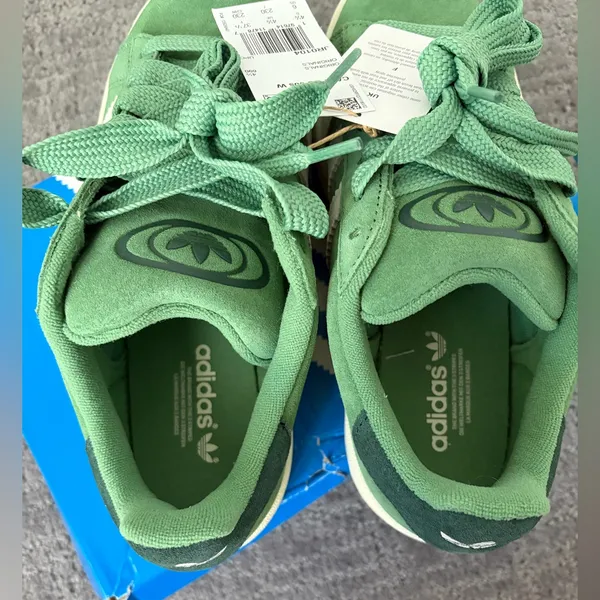 Adidas Women’s Campus 00s Suede Sneakers in Mineral Green | size 6 - Image 5