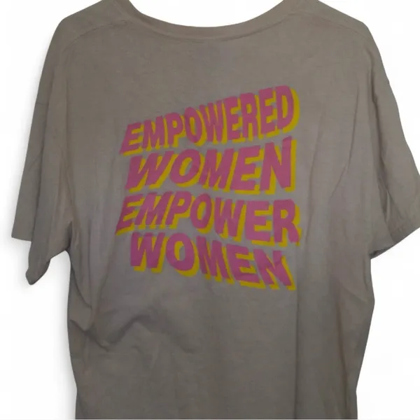 Empowered Women Graphic T-Shirt - Tan - Image 2