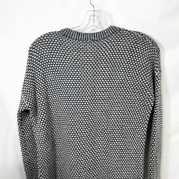 Lululemon Yogi Crew Sweater Size 4 Inkwell Blue Honeycomb Knit Thumbholes‎ 243 - Image 16