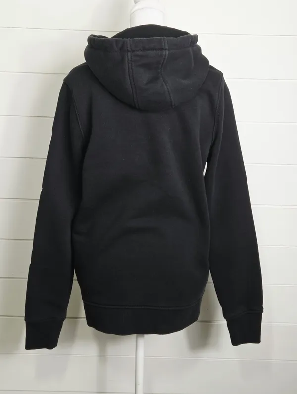 Carhartt Black Logo Pullover Hoodie Size S - Image 3
