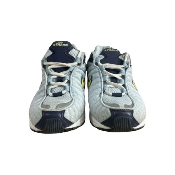 Vintage Nike Jet Stream Youth Trainers Size 6Y Blue Athletic Running Sneakers - Image 3