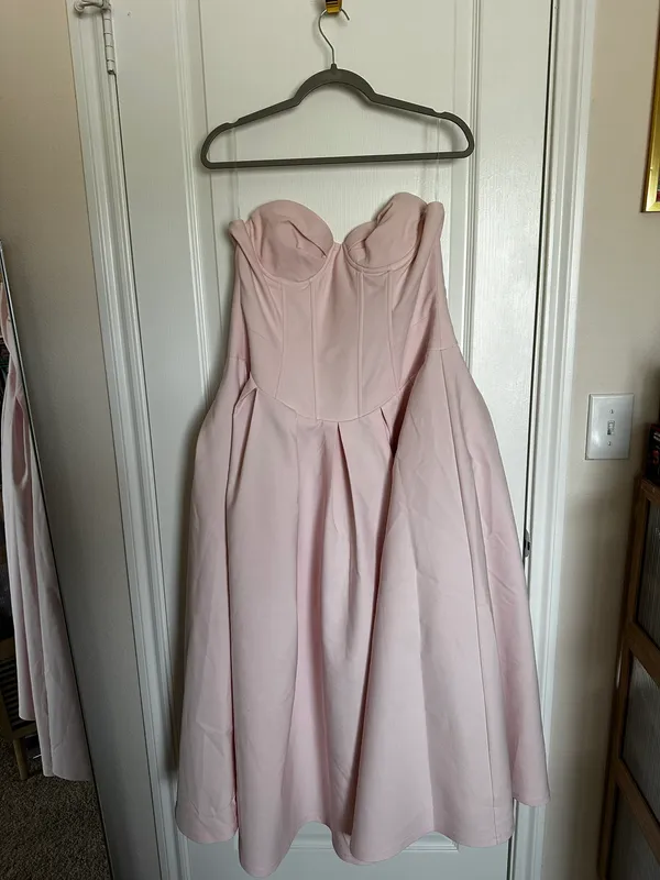 Babyboo SALMA MIDI DRESS - BLUSH - Image 5