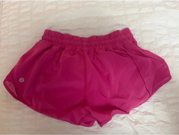 Hot Pink Hotty Lululemon 2.5" Hot Shorts - Image 2