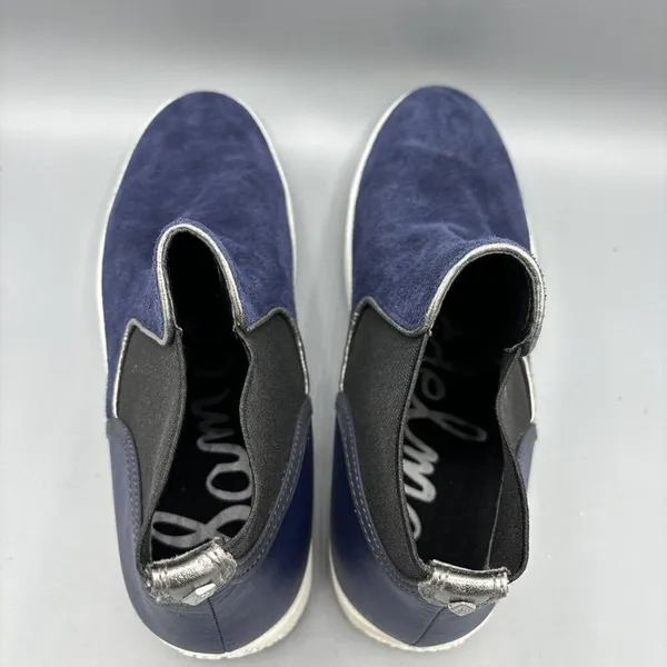 Sam Edelman‎ Boot Womens 8.5 Blue Margot High Top Sneaker Ankle Comfort Casual - Image 4