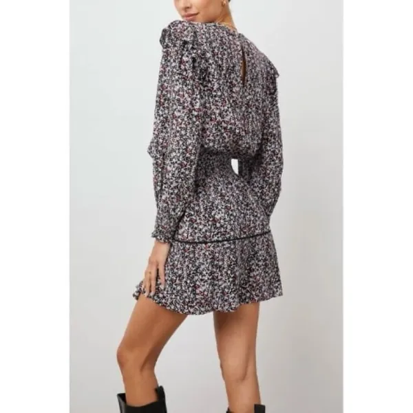 Rails Faren Floral Long Sleeve Dress - Image 3