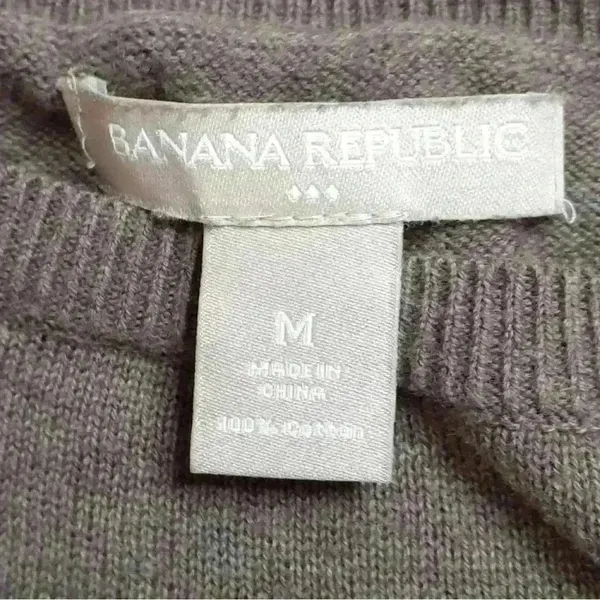 Banana Republic‎ Tan Striped Dress Medium - Image 4