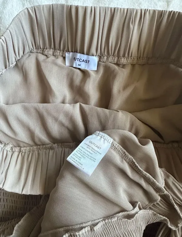 Generation Outcast Clothing Diane Mini Dress Taupe - Image 4