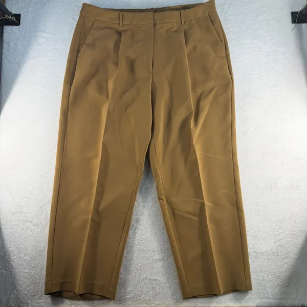 Old Navy XXL Tall‎ Extra High Waisted Taylor Super Wide Leg Trouser Suit Pants - Image 3