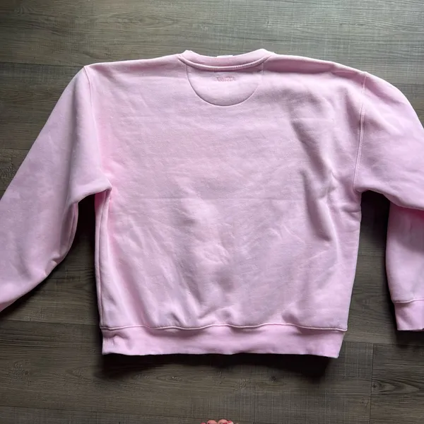 Aritzia Cozy Sweatfleece Perfect Crew Sweatshirt  - Image 5