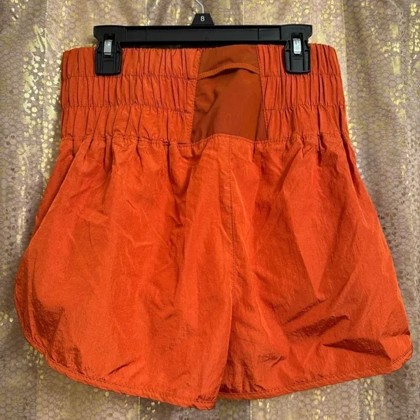 Free People Movement The Way Home Shorts Burnt Orange Small NWOT - Image 2