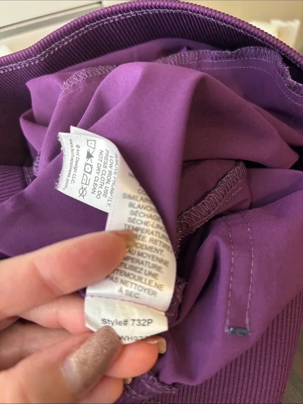 Koi Laurie medium petite purple scrub pants Size undefined - Image 5