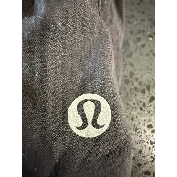 Lululemon dance studio Textured Drawstring Athletic Pants LW5ENOR Size 0 black - Image 4