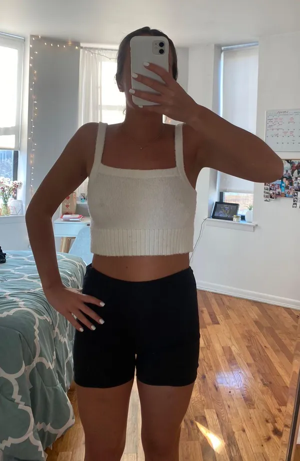 Sweater Knit Tank Top - Image 2