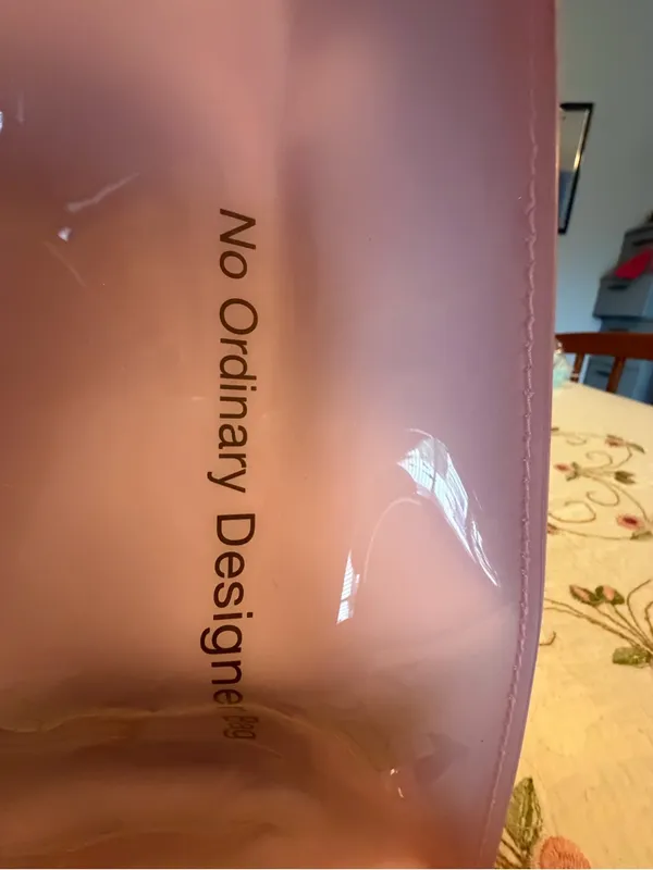 Ted Baker Pink Patent tote bag with Signature Bow Accent NWT - Image 5