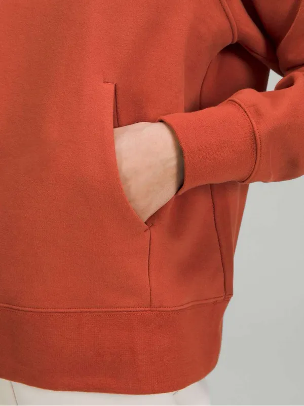 Lululemon • Loungeful Hoodie in Red Rock burnt orange pullover sweatshirt - Image 6