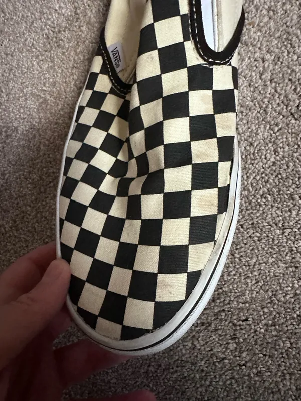 Men’s Slip-On Vans Checkered - Image 3