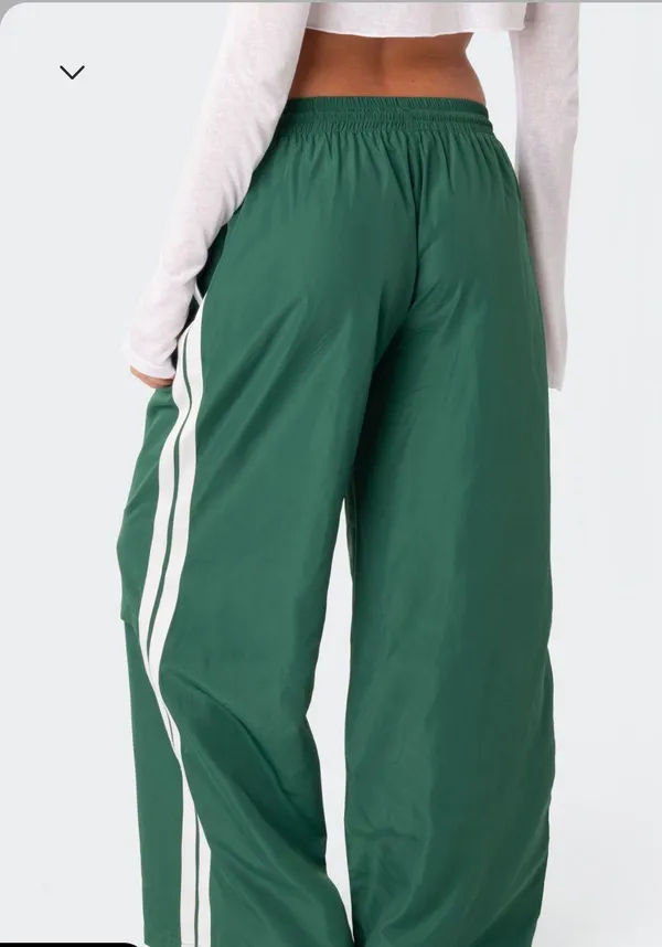 Green Track Pants - Image 2